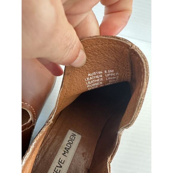 Steve Madden Women’s Leather Tempe Bootie Boots Size 8.5M - Picture 7 of 7